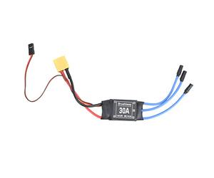 DriKou Brushless ESC,30A Brushless ESC XT60 Electronic Speed Controller for RC Remote Control Drone Helicopter FPV Modeling Accessories