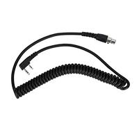 DriKou Câble de cordon spiralé à 2 broches vers 5 broches, connecteur standard industriel vers connecteur radio K1 pour radios bidirectionnelles et casques HYT/Relm