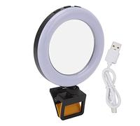 DriKou Clip Portable Rechargeable sur Selfie Ring Light USB Charge Mini Clip sur Selfie Ring Light pour Smartphone Photographie de Téléphone Portable