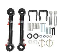 DriKou Front Swaybar Quicker Disconnect System.Adjustable Swaybar Disconnect for Wrangler TJ JKS with 2.5in to 6in Lifts Off Road Suspension