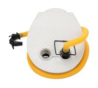 DriKou Gonfleur de Pompe à air Manuel Polyvalent de 11 Pouces, avec Tuyau de 5 Pieds et adaptateurs pour vannes Halkey Roberts, Pompe en Plastique Portable à Double Action pour Bateaux