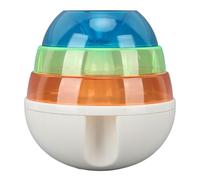 DriKou Jouet de Distributeur de friandises pour Chiens, Stimulation intellectuelle Interactive BOULLE DE FEAUTURE Lente pour Tous Les Chiens
