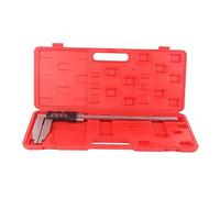 DriKou Pied à coulisse numérique 0-300 mm/12 pouces, pied à coulisse en acier inoxydable avec outil de mesure à longue mâchoire pour les bijoutiers amateurs menuisiers