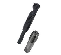 Drill America Ensemble de tarauds et forets NPT série POU 1/2" en acier carbone NPT 1/2" et foret HSS 23/32" avec tige 1/2" dans étui en plastique