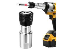 Drill Bit Adapters, Quick Release Hex Converter with Strong Build, DIY Gara | Drill Bit Adapters, Quick Release Hex Converter, Strong Build, Perfect for DIY Projects, Garage Work, and Daily Woodworking T