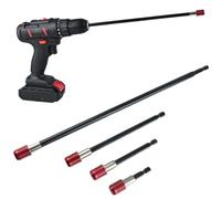 Drill Bit Extension - 4-Piece Magnetic Hex Bit Extension Attachment