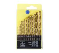 Drill Bit Set, Twist Drill Bits, Round Shank Drills Set 1.5 to 6.5 Mm, for Copper Aluminum Iron Stainless Steel Carpentry Use, Carpenter Workshop Tool, Precision Drilling for Wood Drilling Repair