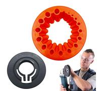Drill Bit Sharpener, 3-12mm Precision Sharpening Guide, 16 in 1 Multi-Function Grinding Honing Accessory with Bracket for Metalworking, Woodcraft, Construction, Repairs, Crafting Projects