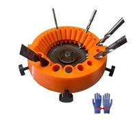 Drill Bit Sharpener Grinder Attachment, Power Drill Bit Grinding Attachment, 2 To 13 Mm Drill Bits For Grinding 125 Mm Grinder (1PC)