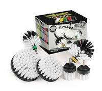 Drill Brush - Ultimate Car Wash Kit - Cleaning Supplies - Car Carpet - Truck Accessories - Wheel Brush - Motorcycle Accessories - Car Mats - Spin Brush - Interior Leather, Vinyl, Upholstery, Fabric