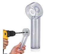 Drill Dust Collector - PP 18 cm, Hole Saw Catcher, Bit Powder Cover | Clean Work Area, Lightweight Build, Dust Attachment For Industry, Workshop, Garage, Woodworking, Construction, Outdoors