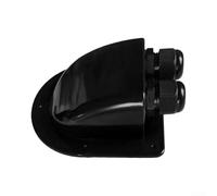 Drill-Free Solar Mount Kit 7PCS ABS No Roof Holes(Black Dual-port Box)