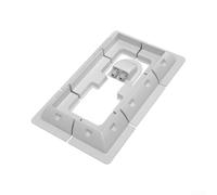 Drill-Free Solar Mount Kit 7PCS ABS No Roof Holes(White 7Pcs Set)