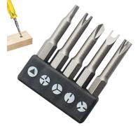 Drill Screwdriver Bit Set - Wood Drill Bit Set | Wood Bits for Drill | 5pcs Special-Shaped Screwdriver Bit Kit | U-Shaped Y-Type Triangle Inner Three Points Screwdriver Bit Tool