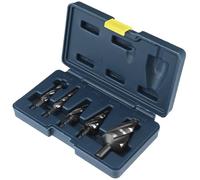 Drill Step Accessoire de perceuse durable pour perceuse machinistes | Forets à étages, outils hélicoïdaux en acier à haute vitesse industriel pour bois, aluminium, acier inoxydable, plas