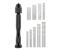 Drillage de torsion à la main - ensemble de bits forage à main | Twist Drill pour la fabrication bijoux | Bites forag passe-temps pour l'artisanat | Ensemble bits forage magnétique