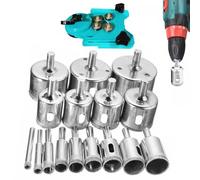 Drillet - Jeu d'outils de forage de précision, foret haute performance | Forets en acier durables pour métal, bois et forte durabilité : boîte d'organisation de perceuse, pour bricoleurs et artisans