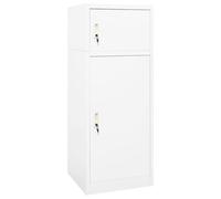 Drillkyn Armoire de selle noire en acier 53 x 53 cm avec porte verrouillable, support de selle et crochet réglable en hauteur, support mural peu encombrant pour selle d'équitation, bride