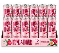 DRINK A FLOWER Boisson infusée Hibiscus-Passion Pack 12x25cl