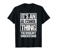 Drink Bartender Mixologist Barkeep It's an Alcohol Thing T-Shirt