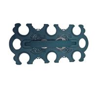 Drink Carrier, 6-Can Beverage Holder, Portable Handle Grip, Built-in Bottle Opener Tool, Take-Out Transport Gear, Ideal for Outdoor Camping, RV Travel, Beach Picnics, BBQ Events, 10x6x0.5cm