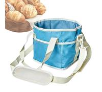 Drink Carrier Bag - 4 Compartment Water Bottle Holder, Portable Drink Carry Bag, Durable Insulated Beverage Transport Tote, Multi Bottle Organizer for School Sports Hiking Fitness Camping Picnic Use