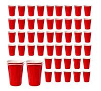 Drink Cups for Party 50 Pieces 500ml Thickene Beer Pong Game Supplies