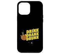 Drink Drank Drunk (Déclaration Amusante sur Une soirée Autour d'un Verre) Coque pour iPhone 12 Pro Max
