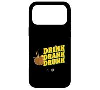 Drink Drank Drunk (Déclaration Amusante sur Une soirée Autour d'un Verre) Coque pour iPhone 17 Pro Max