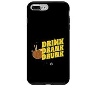 Drink Drank Drunk (Déclaration Amusante sur Une soirée Autour d'un Verre) Coque pour iPhone 7 Plus/8 Plus