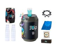 DRINK UP décor Mix : 10 verres + 1 ceinture porte verres - Tireuse Portative pour toutes boissons y compris pour les fûts Beertender-Bières et cocktails-20h de froid sans électricité