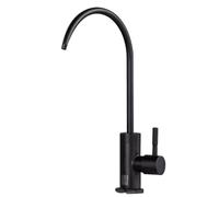 Drinking Cold Water Tap Single for Undercounter Filter 1/4,Matte Black