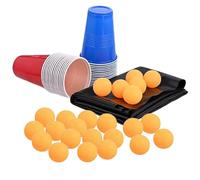 Drinking Games Table Tennis Board Game, 70.87x23.62 in Fun Party Entertainment Set for Adults, Social Event Supplies for Bars Graduations Celebrations and Group Gatherings, 70.87x23.62 in