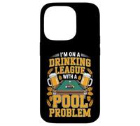 Drinking League avec Un Dicton Amusant sur Le problème de la Piscine Coque pour iPhone 14 Pro