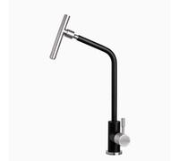Drinking Water Filter Tap, Kitchen Sink Faucet Stainless Steel 360° Rotat,Black