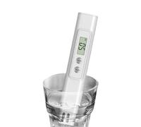Drinking Water Tester, 0-9999 PPM Meter, Intuitive LCD Interface, Accurate Instant Reading Water Quality Monitor for Filter Systems, Tanks, Home Use, Science Experiments, 5.43x0.94 Inches