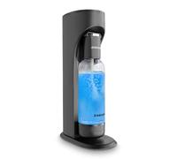 DrinkMate Machine à gazéifier pour eau et boissons gazeuses, recharge de CO2 non incluse, noir mat