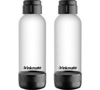 DrinkMate Soda Maker Lot de 2 bouteilles de gazéification Noir 1 l