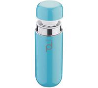 DrinkPod HCF-200B Gourde, Acier Inoxydable, Bleu, 200 ml