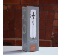 Drinkpod Hcf-200r Gourde, Acier Inoxydable, Red, 200 Ml