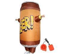 Drinks Costume Novelty Funny Beer Can Cosplay Apparel photo props fancy