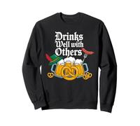 Drinks Well with Others Bière Bretzel Oktoberfest Sweatshirt