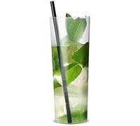 Drinkstuff - Lot de 10 verres droits réutilisables en plastique, 300 ml