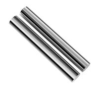 DRINYOUNG Lot de 2 barres rondes en acier rapide (HSS) 20 mm x 150 mm pour perceuse d'arbre, tour de tour, machine à aléser, tournage miniature, loisirs créatifs, DRINYOUNG (20 mm x 150 mm)