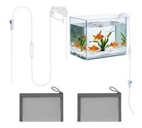 Drip Acclimation Kit 1-2 Drops/Sec Adjustable Slow Reduces Stress | Shrimp Acclimation Drip Kit System for Laboratory Classroom Office Home Store Marine Coral Plants