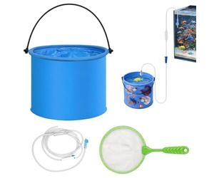 Drip Acclimation Kit - 3Pcs Adjustable Acclimator with Bucket and Net | Fish Acclimation Kit for Saltwater Freshwaters Aquarium Shrimp Corals Betta Breeding Box Plants Home