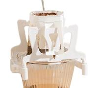 Drip Coffee Bag Stand - PP Material Foldable Filter Holder, Portable Pour Over Coffee Rack | Reusable Outdoor Cofee Brewing Stand For Camping, Travel, Picnic, Home Kitchen Use Compact Design