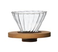 Drip Coffee Maker Pour Over - Pour Over Coffee Dripper, glass pours overs coffees dripper, Pours Overs Coffees Cone with Stand, Hand Brewed stainless steel Coffeee Filter Cup, Reusable Filter Cone