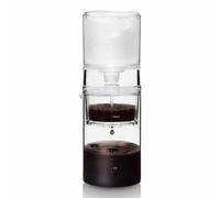 Drip Cold Brew Coffee Maker, Ice Coffee and Tea Maker, Adjustable Water Flow Rate, Removable and Washable Design, 600ml Large Capacity, Makes 2-4 Cups, for Home and Office