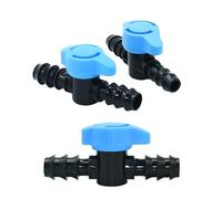 Drip Irrigation 16mm/20mm Pe Tube Hose Garden Tap Irrigation Valve Use Water Hose Plastic Tube irrigation connector barb(20MM)